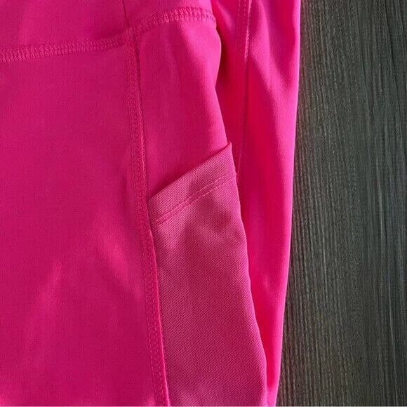 VOGO Athletica Women's Bright Pink Capri Leggings Medium - Picture 4 of 4